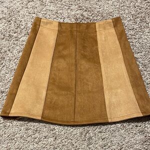 Le Lis Tan and beige Women's Skirt